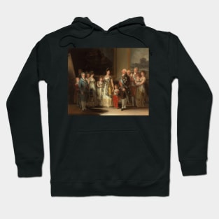 Charles IV of Spain and His Family - Francisco Goya Hoodie